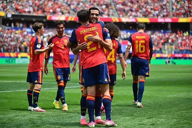 España fue muy superior a Austria y se enfrentará con Portugal
