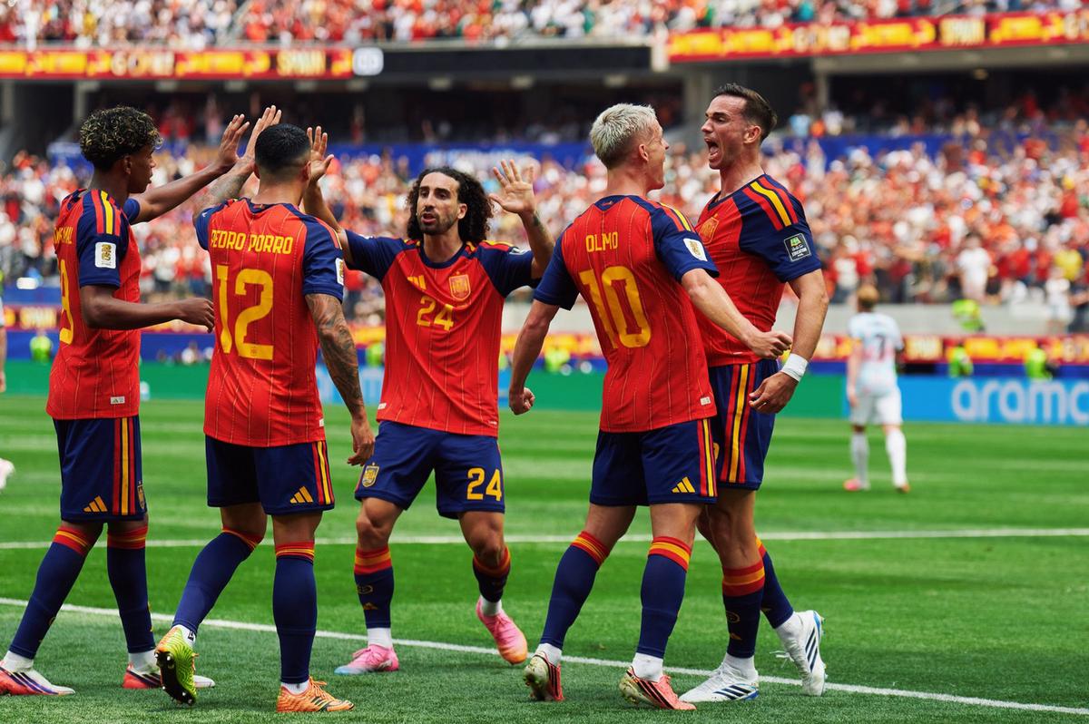 España le ganó a Bélgica en el cierre y va por Francia