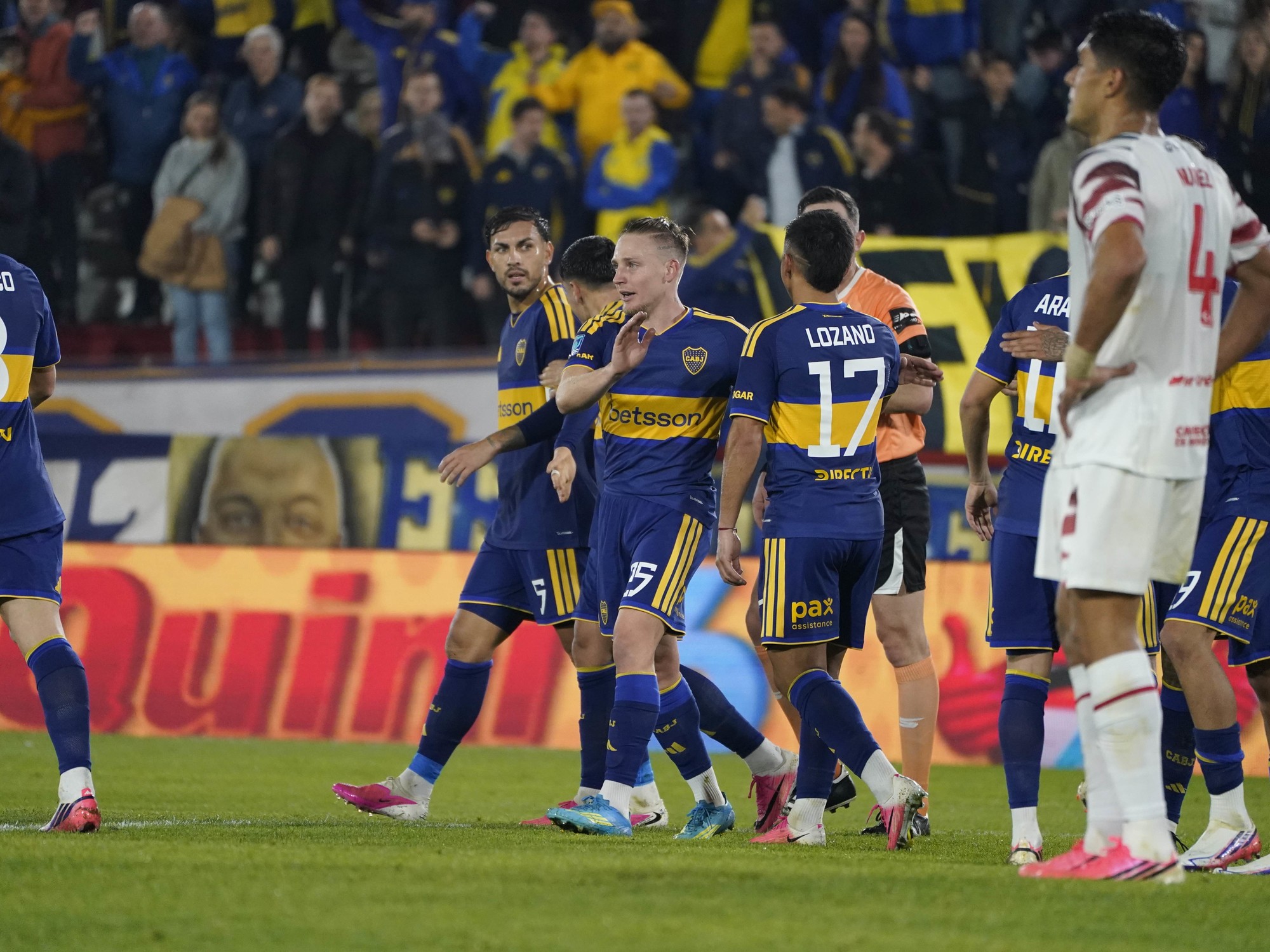Estudiantes hizo un mal segundo tiempo y perdió con Boca