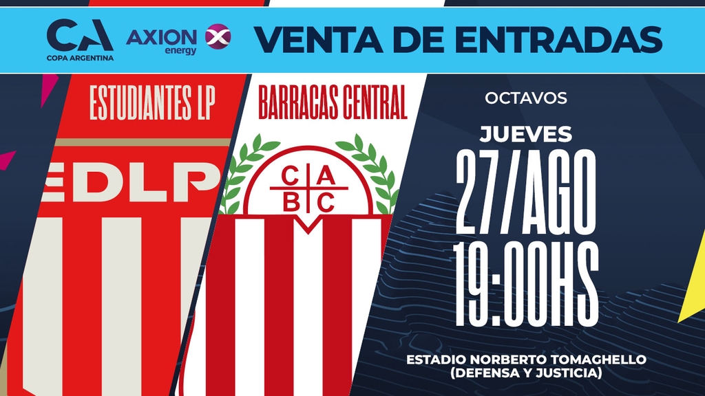 Venta de entradas para la Copa Argentina
