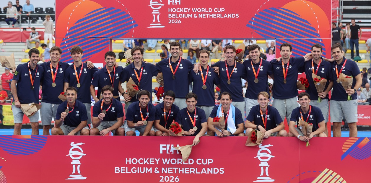 Los Leones se quedaron con el bronce en el Mundial de Hockey