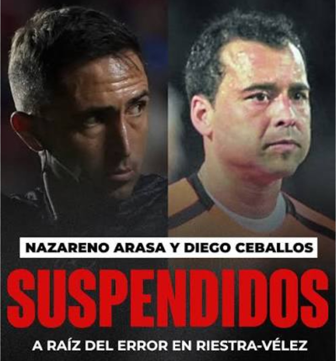 Suspendieron a los árbitros; el gol sigue anulado