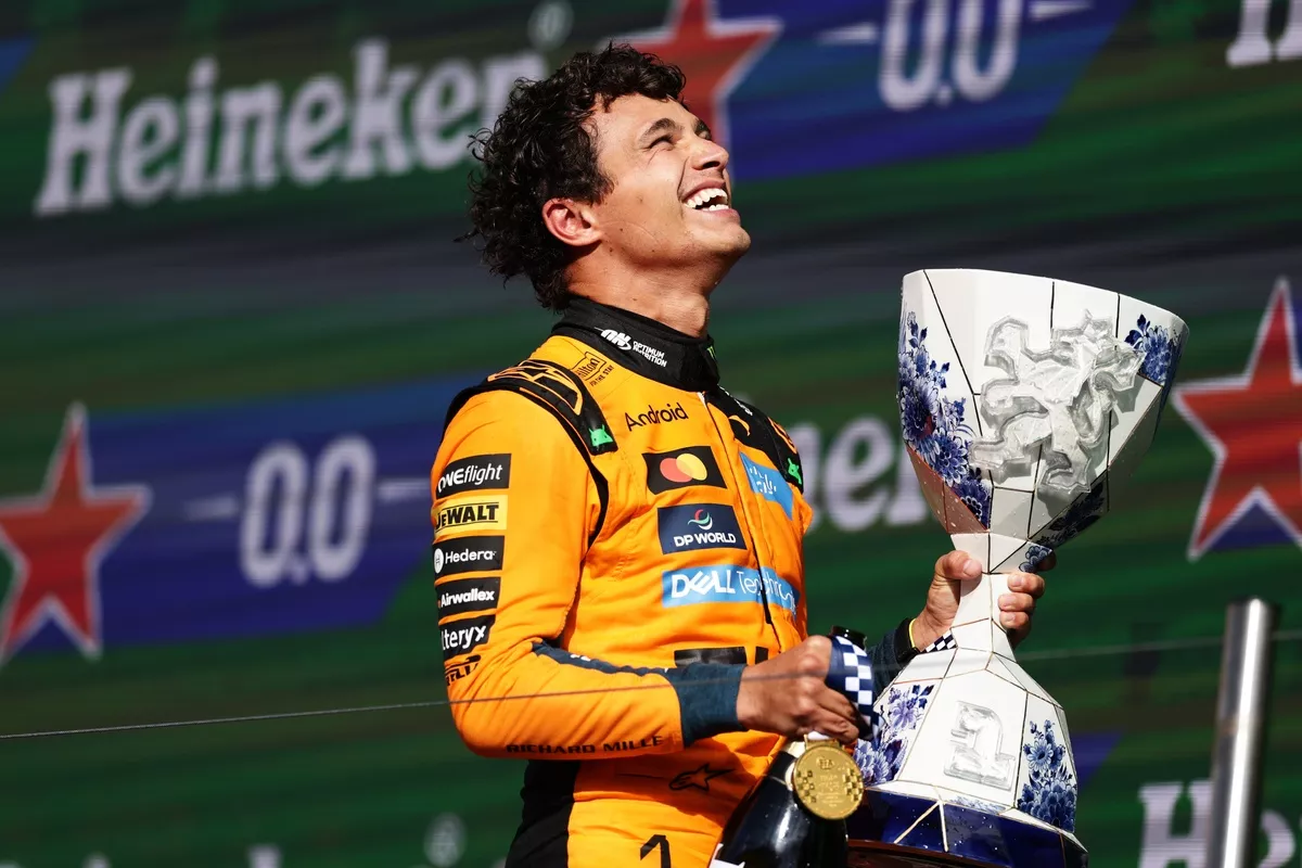 Norris gana el GP de Países Bajos, Colapinto recibe dos sanciones, 14°